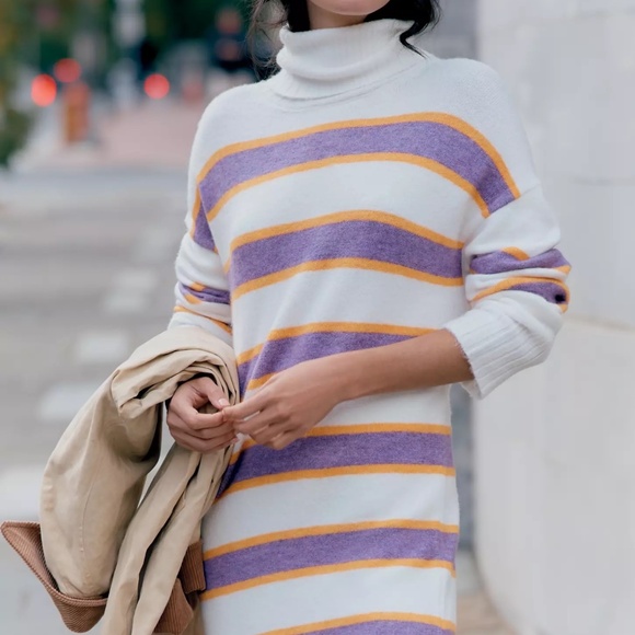 NWT Anthropologie Daily Practice Karigan Midi Sweater Dress New Size M - Picture 2 of 9